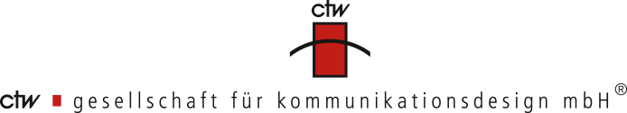 Logo der ctw • gesellschaft für kommunikationsdesign mbH